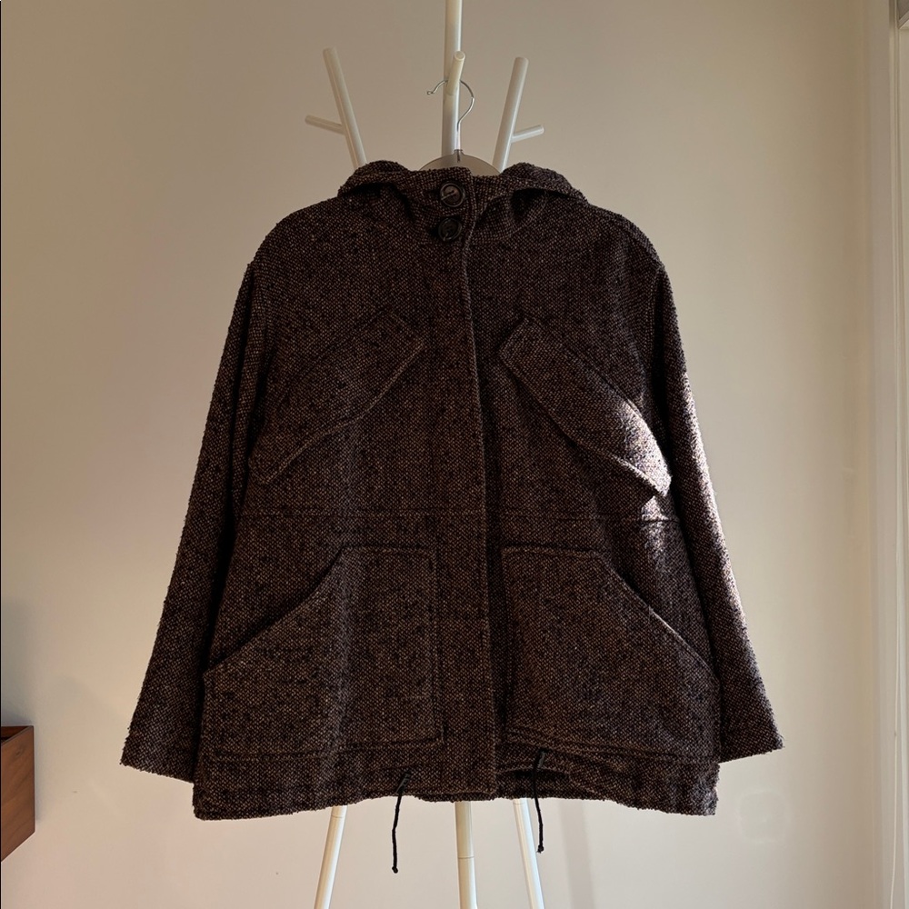 Kookai wool hoodie jacket